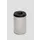 prullenmand van RVS zelfblussend 15 liter HxØ 370x250mm kop zwart