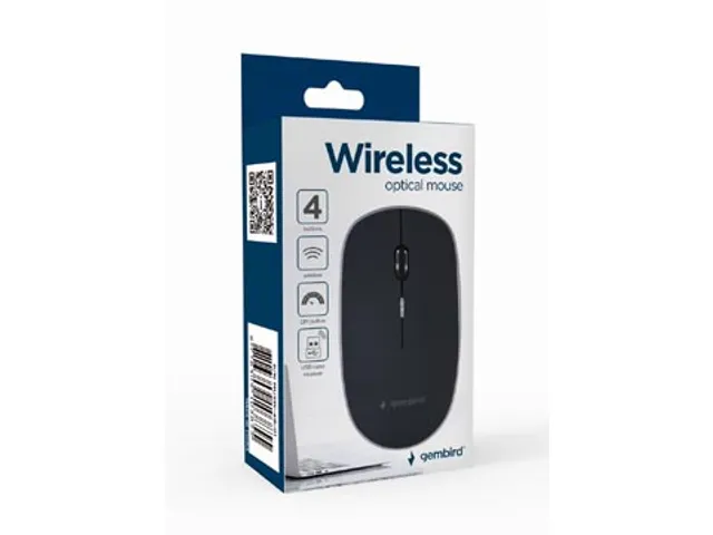 Draadloze Optische Muis, Zwart