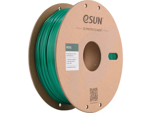 eSUN 3D printer Filament PETG 1,75mm Solide Groen 1kg