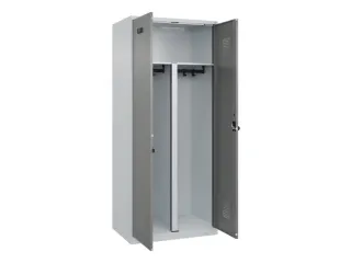 PBM-locker,HxBxD 1850x800x500mm,2vak,vak B 400mm,draaigrendel - 1