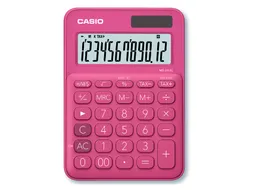 Rekenmachine Casio MS-20UC rood