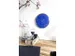 Wandklok NeXtime 60 minutes Ø33cm metaal blauw streep/cijfers