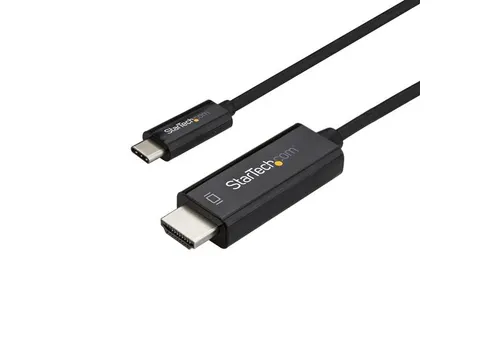 2m Usb-C Naar Hdmi Kabel - 4k Bij 60hz - Zwart