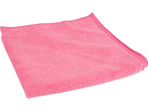 Microvezeldoek 40x40cm roze, pak van 10 stuks
