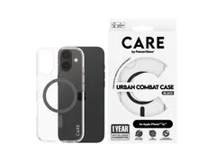 PanzerGlass CARE by Urban Combat Case Transparent w. Black MagSa