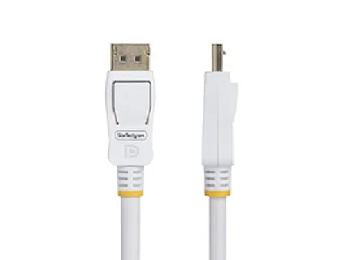 3m VESA Gecertificeerde DisplayPort 1.2 Kabel Wit