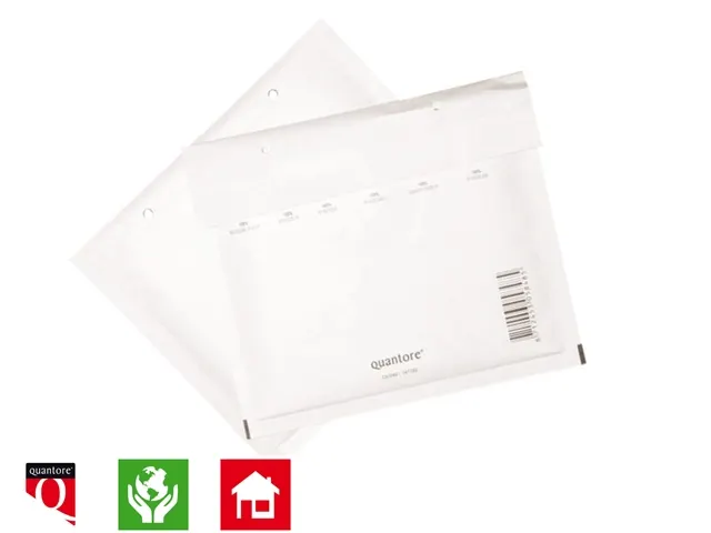 CD envelop Quantore luchtkussen 175x200mm wit 5stuks
