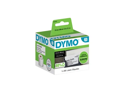 Etiket Dymo Labelprint Visitekaart 5189mm