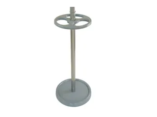 staande kapstok,HxØ 1800x400mm,6jashaken,parapluhouder/druppelvanger - 2