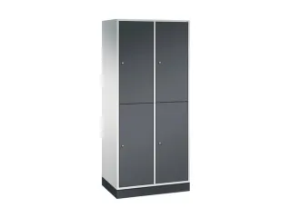 grootvolume garderobekast,HxBxD 1950x820x500mm,2x2vak.,vak B 360mm - 2