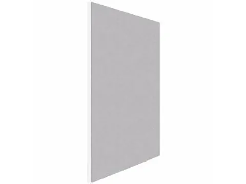 Prikbord Rocada Skinpinboard 50x75cm stof grijs