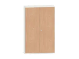 kantoorkast,HxBxD 1920x1200x430mm,decor romp wit,decor front beuken