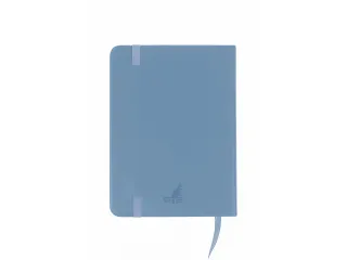 Schetsboek Kangaro A6 sky blue PU HC 80 vel 140gr roomwit met elastiek - 5
