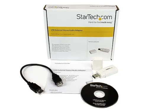 USB naar Stereo Audio Adapter Geluidskaart