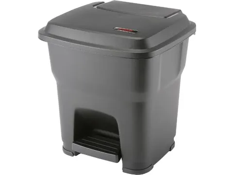poubelle à pédale Hera 35 l, noir