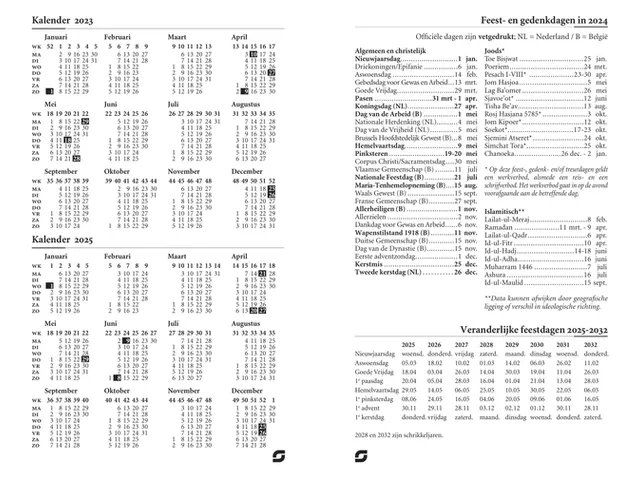 Agendavulling 2027 Succes Senior 1dag/1pagina