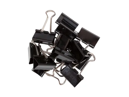 Papierklem MAUL 215 foldback 32mm capaciteit 13mm zwart