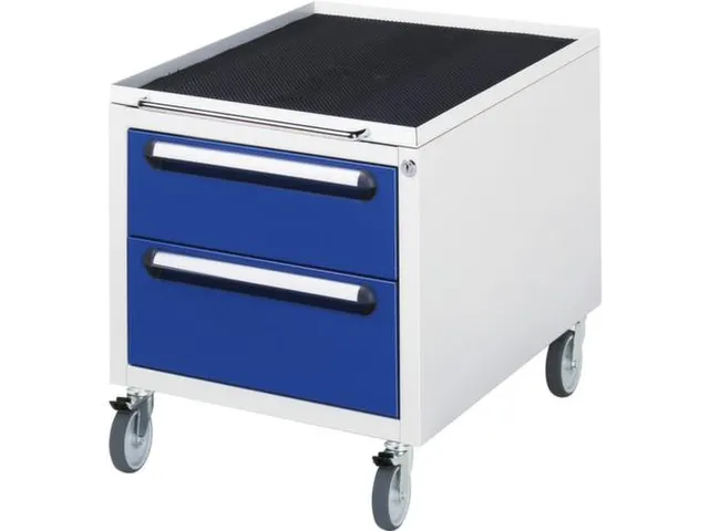 verrijdbaar ladeblok,v. werkbank,HxBxD 540x480x600mm,2lade(n)