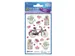 Étiquette en papier Z-design Creative 2 feuilles fleurs
