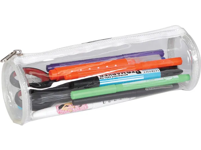 Exacompta pennenzak transparant, rond