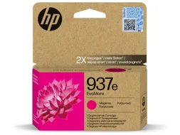 Inktcartridge HP 4S6W7NE 937E Evomore rood
