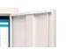 kantoorkast openslaande deuren HxBxD 1000x914x400mm Stalen zilverkleur