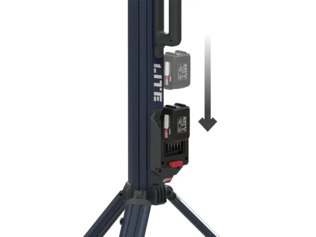 floodlight-straler,120 LED,5000lumen,statief,straalhoek 110 °