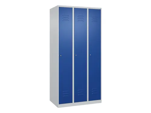 locker voor scheiding van kleding,HxBxD 1850x900x500mm,3vak