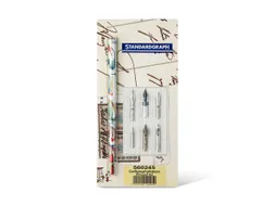 Kalligrafieset Standardgraph allround set à 6 penpunten incl pen- hou