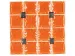 Inuteq COOLPAC 6.5˚C PCM Koelpad 1362016516 Oranje set van 2