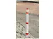 Signaleringspaal Kunststof H 900Mm Met Bodemplaat Rood/wit