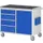 gereedschapswagen 975x1145x650mm metaalblad 450kg 4 laden+kast RAL5010