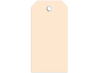 Herma 6014 Hanglabel 45x90mm Bruin karton met plastic oogje 1000 stuks - 3