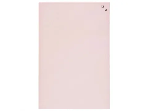 Glasmagneetbord Naga 40x60cm poeder roze