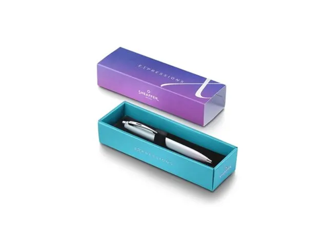 Balpen Sheaffer 100 9376 Expressions pearlised gradient chrome trims