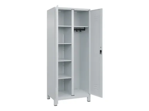 wasgoedverdeelkast,HxBxD 1950x800x500mm,vak B 400mm,cilinderslot