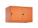 opzetkast,v. locker,2vak.,vak B 400mm,HxBxD 500x800x500mm,draaigrendel