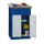 Massieve Lessenaarkast 1100/1200x700x600mm Ral 7035 Front Ral 7016