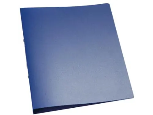 Ringmap A4 PP 2 Ringen 25mm Transparant Blauw