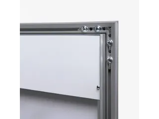 Outdoor Menubord LED Verlicht Met Logo Paneel 2xA4 Liggend - 5