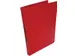 ringmap voor A4 PP 2 ringen 16 mm transparant rood