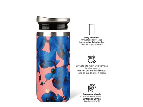 Thermosbeker Les Artistes Paris reisbeker 500ml Blue Pearl