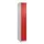 lockerkast,HxBxD 1850x300x500mm,1x4vakken,vak B 300mm,cil.-slot