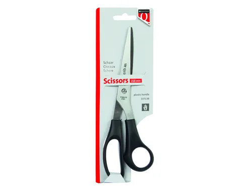 Schaar Quantore 210mm +plastic handvat zwart