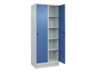 wasgoedverdeelkast,HxBxD 1950x800x500mm,vak B 400mm,draaigrendel - 2