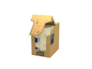 Tork 477835 Cocktailservet Advanced Champagne 24x24cm - 3