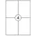 Etiket Quantore 105x148mm wit 60 stuks