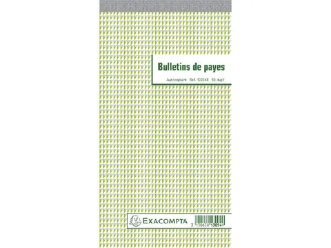 Loonbriefjes 24x13,5 50 vel dupli