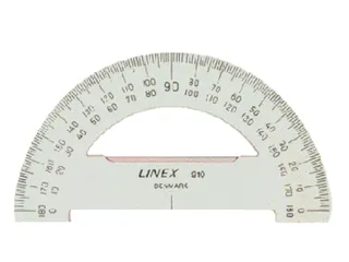 Gradenboog Linex 910 Diameter 10cm 180 Graden Transparant - 1