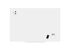 Whiteboard Rocada Skincolour 100x150cm wit gelakt